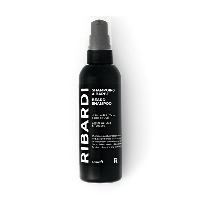 Shampoing Barbe Ricin Tabac et Bois de Oud